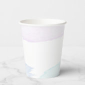 マーメイドガール1st誕生日パーティー 紙コップ (裏面)