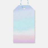 マーメイドガール4th誕生日パーティー ギフトタグ (裏面)