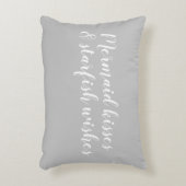 マーメイドキススターフィッシュがアクセント枕を願う アクセントクッション (正面(垂直))