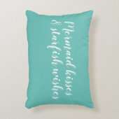 マーメイドキススターフィッシュがアクセント枕を願う アクセントクッション (正面(垂直))