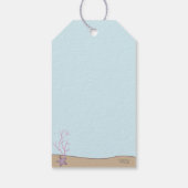 マーメイドキススターフィッシュの願い誕生日ありがとう ギフトタグ (裏面)