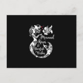 マーメイドキススターフィッシュ希望マンダラメルマイスイム 案内ポストカード (正面)