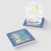 マーメイドキスホリデーウィッシュ ストーンコースター (横)