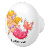 マーメイドキャビネット/ドロワーノブ – SRF セラミックノブ (右)