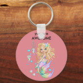 マーメイドキーチェーン キーホルダー (正面)