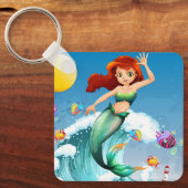 マーメイドキーチェーン キーホルダー (正面)