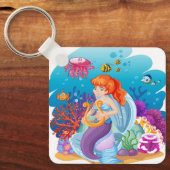 マーメイドキーチェーン キーホルダー (正面)
