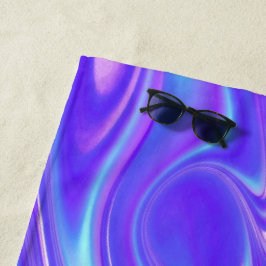 マーメイドギグルス抽象芸術 ビーチタオル