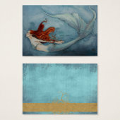 マーメイドギフトラベルレッド2 (正面&裏面)