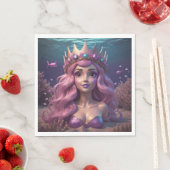 マーメイドクラウン スタンダードランチョンナプキン (インサイチュ)