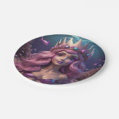 マーメイドクラウン ペーパープレート (アングル)