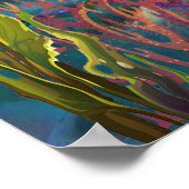 マーメイドクラゲのドレスポスター ポスター (角)