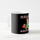 マーメイドクリスマスとペおもしろいンギン コーヒーマグカップ (正面左)
