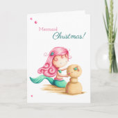 マーメイドクリスマスサマービーチ カード (正面)