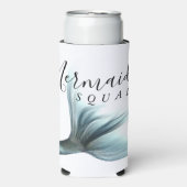 マーメイドクルーアクア | Mint Seaoooam Luxeブライダルパーティ スリム缶クーラー (Seltzer正面)