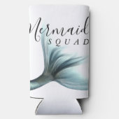 マーメイドクルーアクア | Mint Seaoooam Luxeブライダルパーティ スリム缶クーラー (裏面)