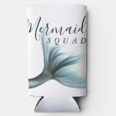 マーメイドクルーアクア | Mint Seaoooam Luxeブライダルパーティ スリム缶クーラー (正面)