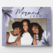 マーメイドクルー | ラベンダー パープル シック フレンズ フォト フォトプラーク (正面)