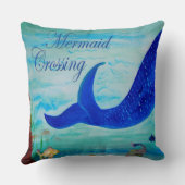 マーメイドクロッシング装飾用クッション クッション (裏面)