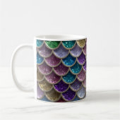 マーメイドグラムグリッター はかりで測 コーヒーマグカップ (左)