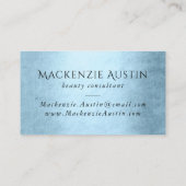 マーメイドグラムスケール |ダスティアイスブルーシーンブランディング 名刺 (裏面)