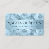 マーメイドグラムスケール |ダスティアイスブルーシーンブランディング 名刺 (正面)