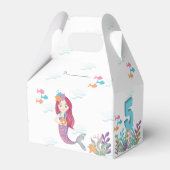 マーメイドグラムバースデーパーティー フェイバーボックス (正面サイド)