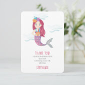 マーメイドグラムバースデーパーティー 招待状 (スタンド正面)