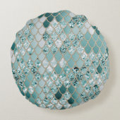 マーメイドグリッターはかりで測#3 #shiny ラウンドクッション (裏面)