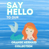 マーメイドグリッター女神バースデーパーティー 招待状