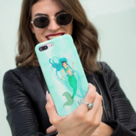 マーメイドグリーンテールガーリーブルーパーソナル iPhone 11 PROケース