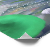 マーメイドコイ風景 ポスター (角)