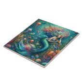 マーメイドサイレンのコーラルキングダム – 海ファンタジータイル タイル (側面)