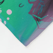 マーメイドサイレンアトランティスパール フリースブランケット (角)