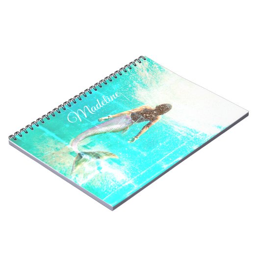 マーメイドサマーブルー海シック ノートブック (左側)