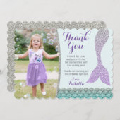 マーメイドサンキューカード – 海の下ありがとう サンキューカード (正面/裏面)