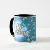 マーメイドサーフがブルーマグを呼び出す マグカップ (正面左)