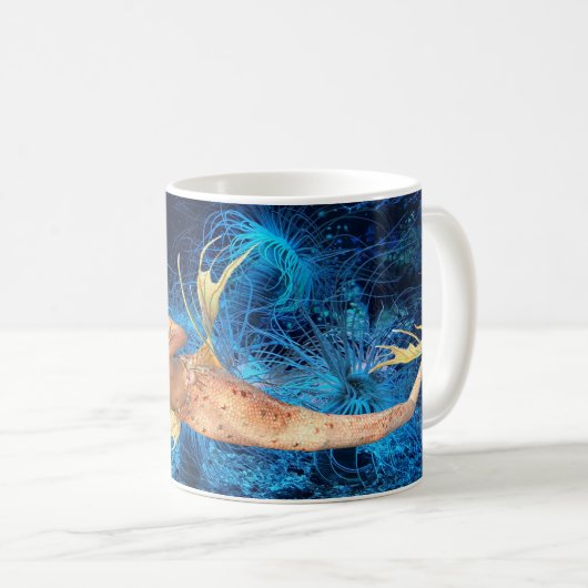 マーメイドサーフショップ コーヒーマグカップ (正面右)