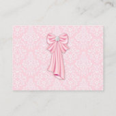 マーメイドザシーピンクオムツラッフルチケット エンクロージャーカード (裏面)