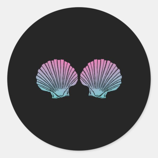 マーメイドシェルシーシェルピー ラウンドシール (正面)