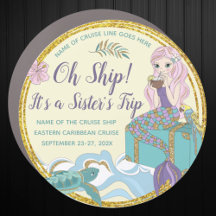 マーメイドシスターズトリップクルーズステートルームドアマーカー