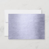 マーメイドシックテール |ダスティーラベンダーパープルシェーン 出欠カード (裏面)