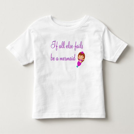 マーメイドシャツ トドラーTシャツ (正面)