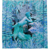 マーメイドシャワーカーテン シャワーカーテン (正面)