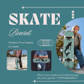 マーメイドシルエットサンレイスケートボード スケートボード