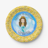 マーメイドシーイエローはかりで測紙プレート ペーパープレート (正面)