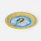 マーメイドシーイエローはかりで測紙プレート ペーパープレート (アングル)