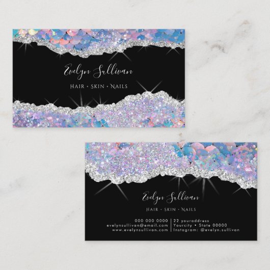 マーメイドシークインの名刺 名刺 (正面/裏面)