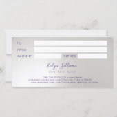 マーメイドシークインフェイクフォイルギフト券 (裏面)