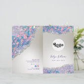 マーメイドシークインフェイクフォイルサービスメニューのパンフレット (スタンド正面)